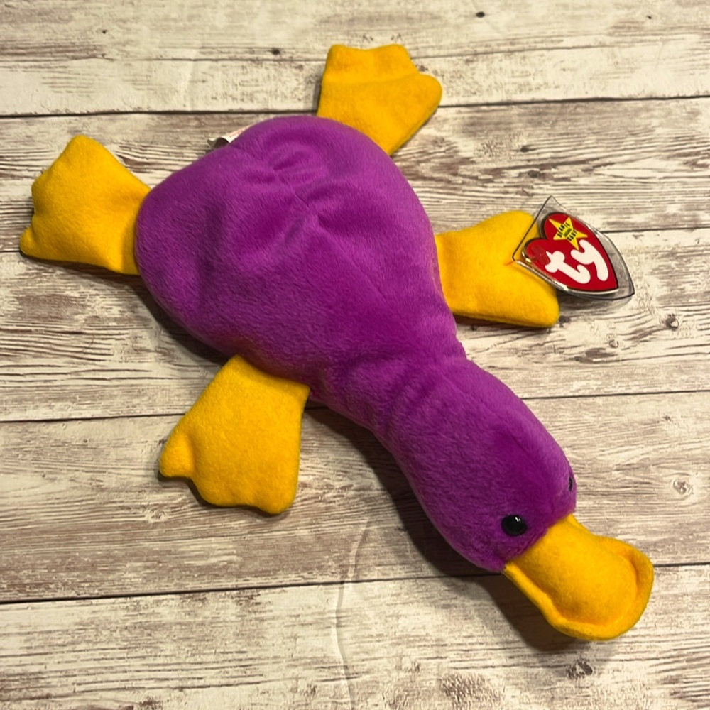 RARE Patti the Platypus Ty Original Beanie Baby